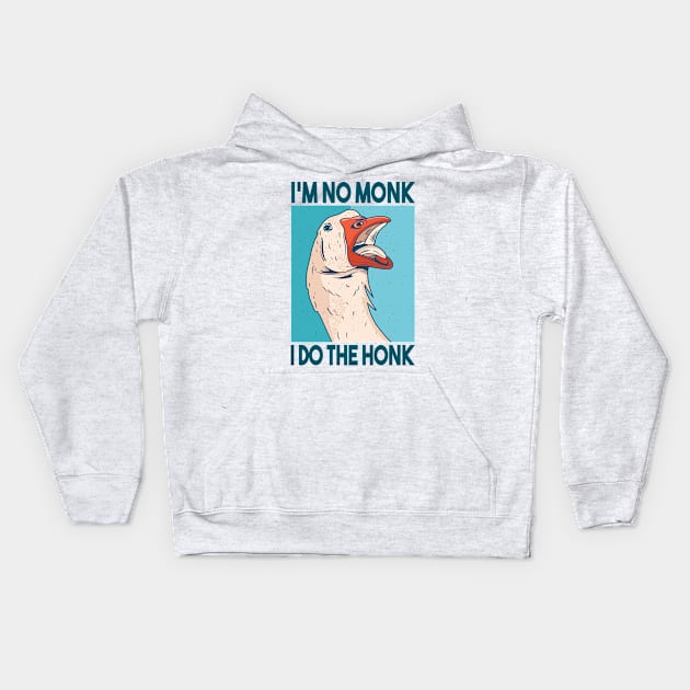 Goose Honk Kids Hoodie by Hmus